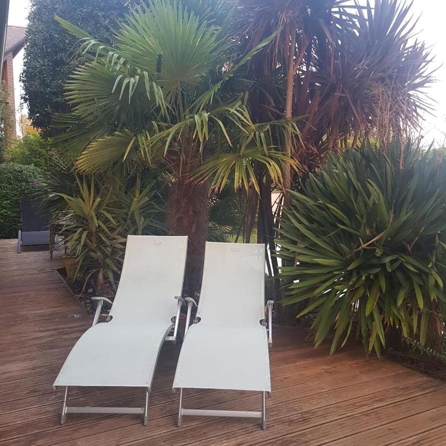 Grande Chambre Entre Caen Et La Mer Chambre Terrasse Jardin Et Piscine Mathieu Zewnętrze zdjęcie